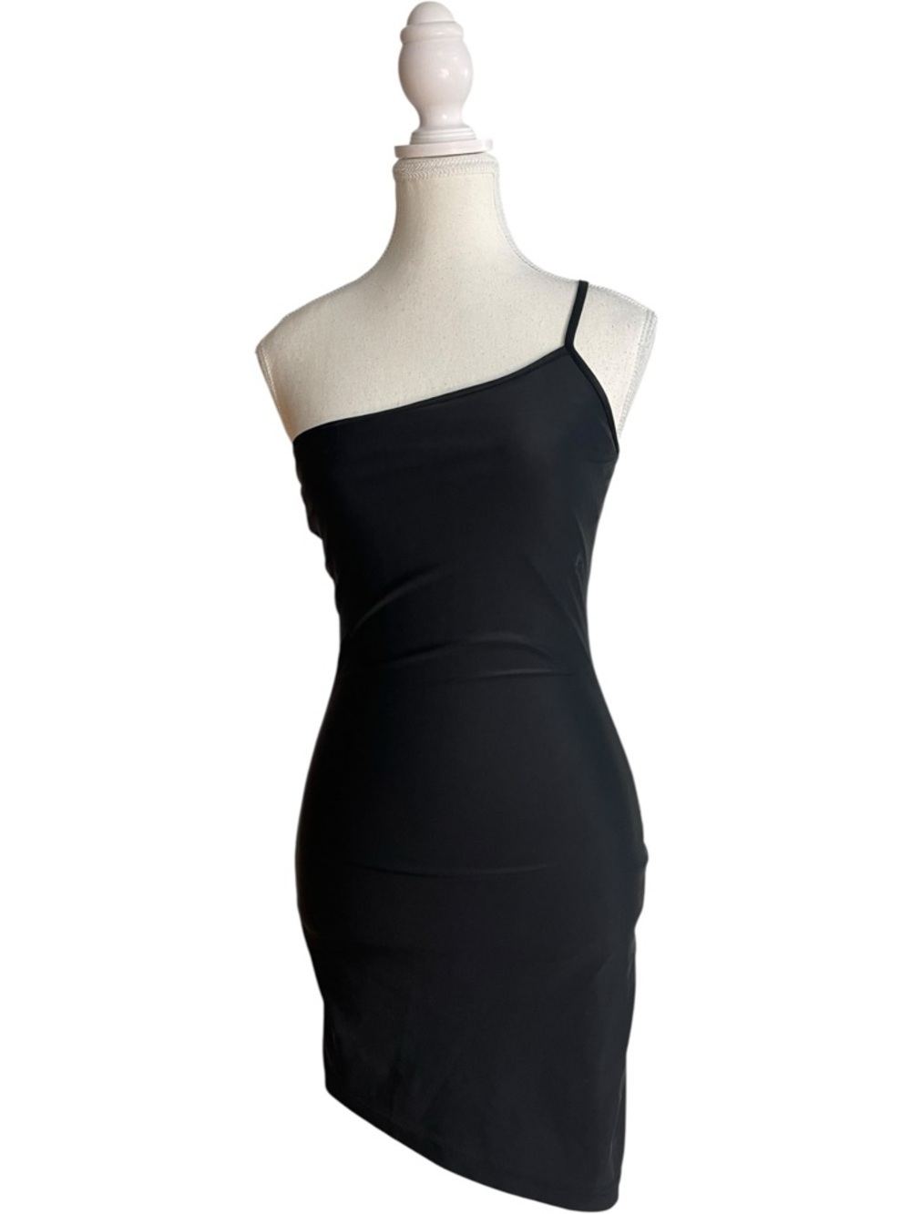 Superdown Rumer Asymmetrical Mini Dress Little Black Dress